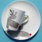 Reindeer plate